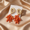 Ocean Style Coral Earrings for Women