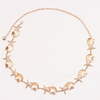 Seashell Starfish Link Waist Chain - Boho Beach Adjustable Dress Belt