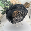 Vintage Polka Dot Lace Bow Beret Headband Wholesale