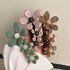 Pearl Flower Bubble Braided Hair Coil