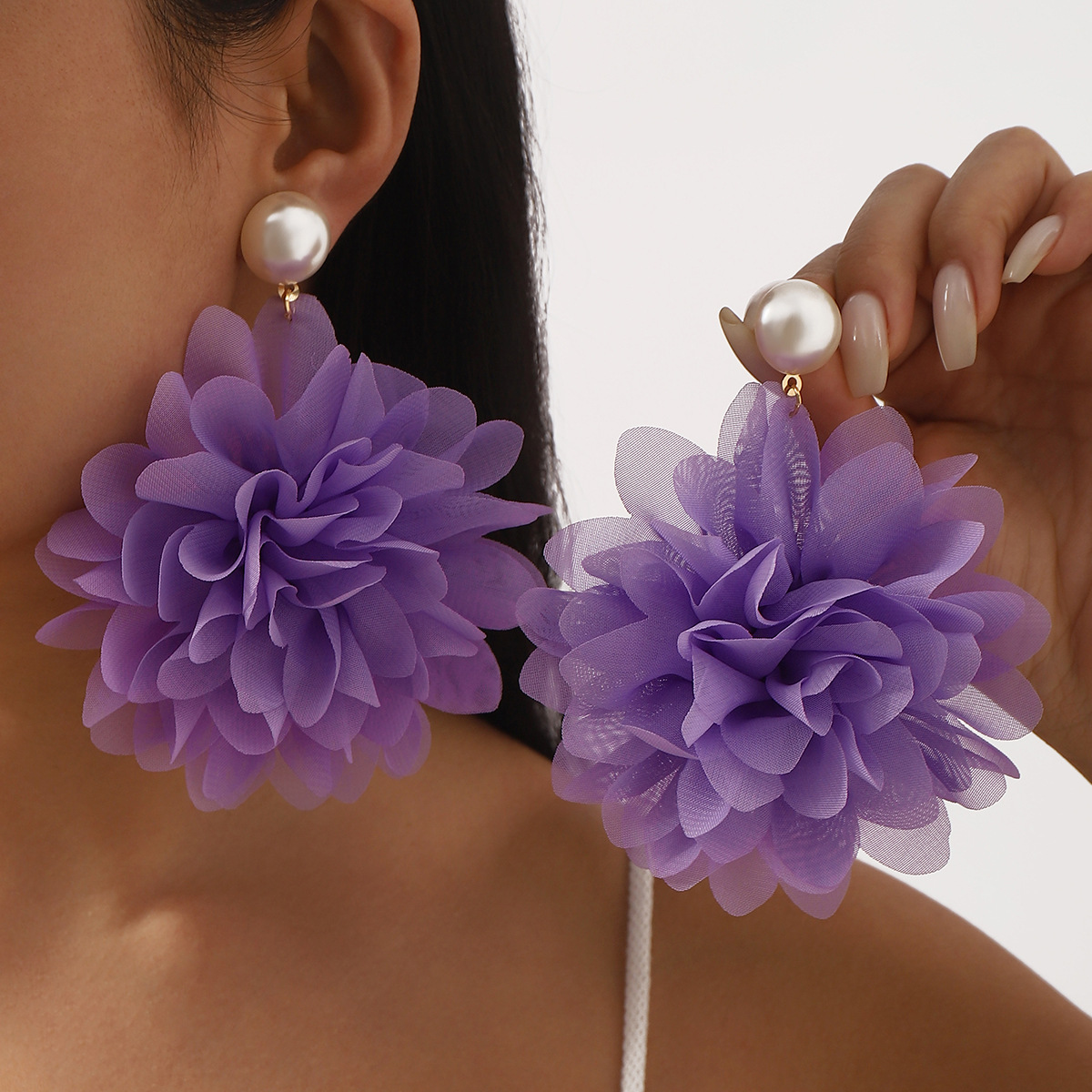 Summer Sweet Fresh Floral Drop Earrings