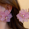 Super Fairy Flower Petal Geometric Earrings
