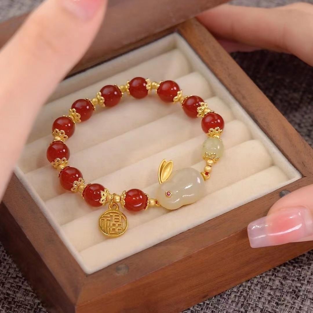 Traditional Chinese Lucky Rabbit Bracelet
