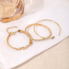 Love Heart Diamond Bracelet Jewelry Set for Women