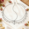 European Style Diamond Scallop Tassel Head Chain