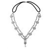 Pearl Flower Tassel Headband Head Chain