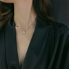 Dainty Layered Butterfly Necklace for Women Butterfly Pendant Choker Delicate Jewelry Gift for Her