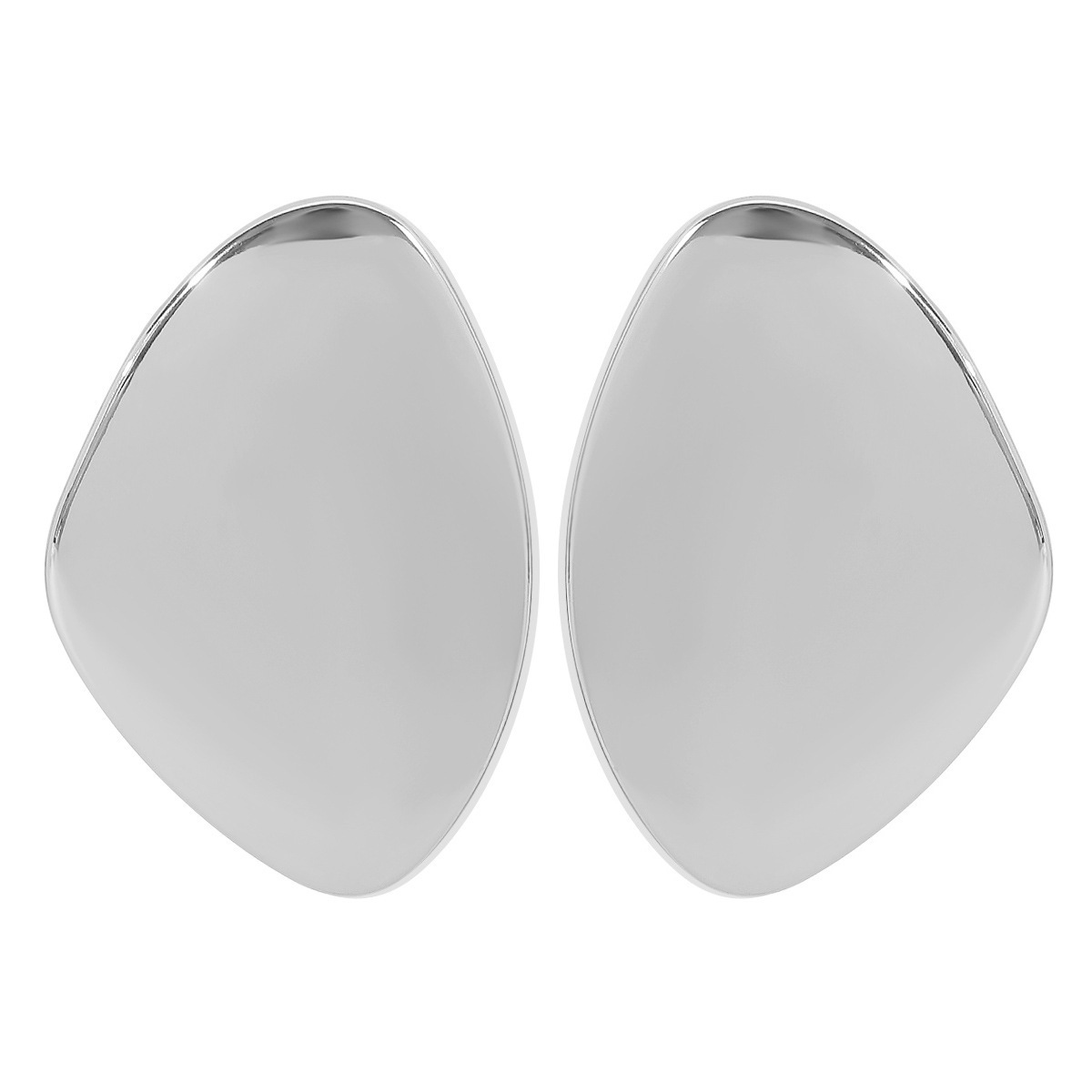 Cyberpunk Irregular Pebble Drop Earrings