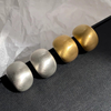 Matte Brushed Drop Earrings for Women