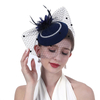 Vintage Pearl Mini Hat Lace Hair Band
