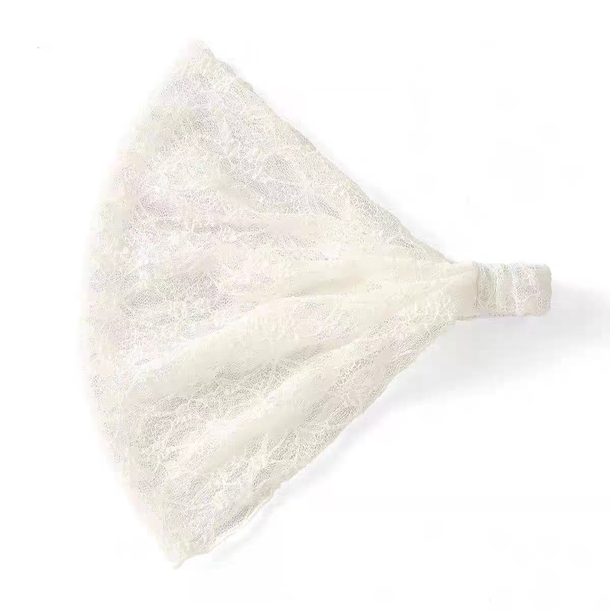 Wide Lace Hollow Headband for Women – Fashion Hair Wrap for Gray Hair Cover & Facial Cleansing