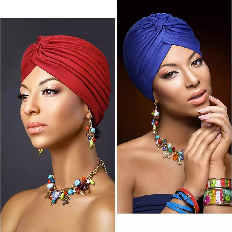 Hot Sale Women's Stretch Yoga Turban Hat