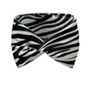 European & American Leopard Print Wide Cross Headband for Women