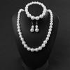 Women Pearl Jewelry 3 Piece Set