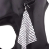 Fashion Metal Sequin Tassel Earrings – New Square Geometric Long Dangle Earrings