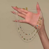 Vintage Dopamine Multilayer Pearl Necklace