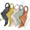 Boho Floral Chiffon Triangle Head Scarf