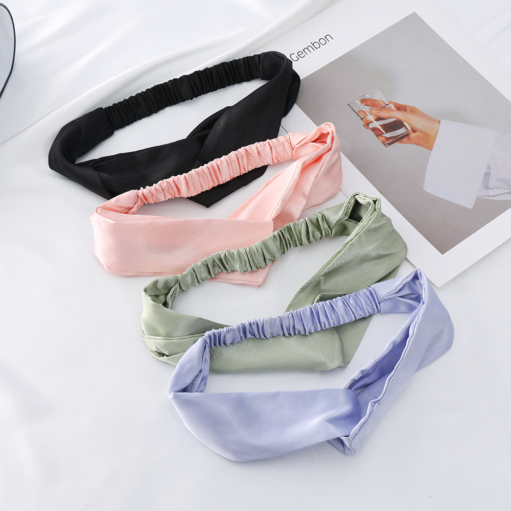 Simple Satin Headband for Women