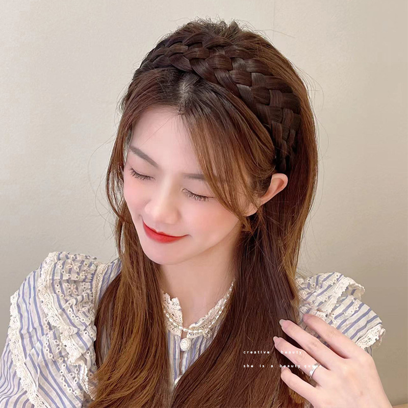 Braided Hair Hoop for Women