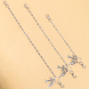 Multi-Layer Cross Sword Charm Pant Chain - Punk Gothic Streetwear Accessory