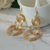 New Fashion Metal Multi-Layer Circle Earrings