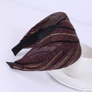 Korean Wide Non-slip Headband for White Hair Coverage