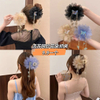Spring/Summer Versatile Tassel Flower Shark Hair Clip