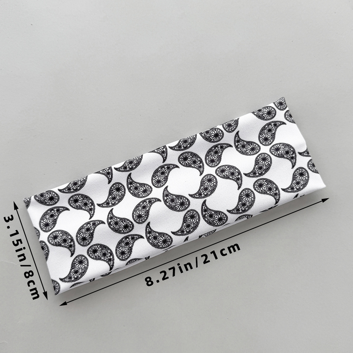 Cashew Nut Elastic Printed Hair Band