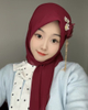 Dry Rose Solid Color Chiffon Square Scarf Flower Hui Ethnic Group Veil Headscarf for Women