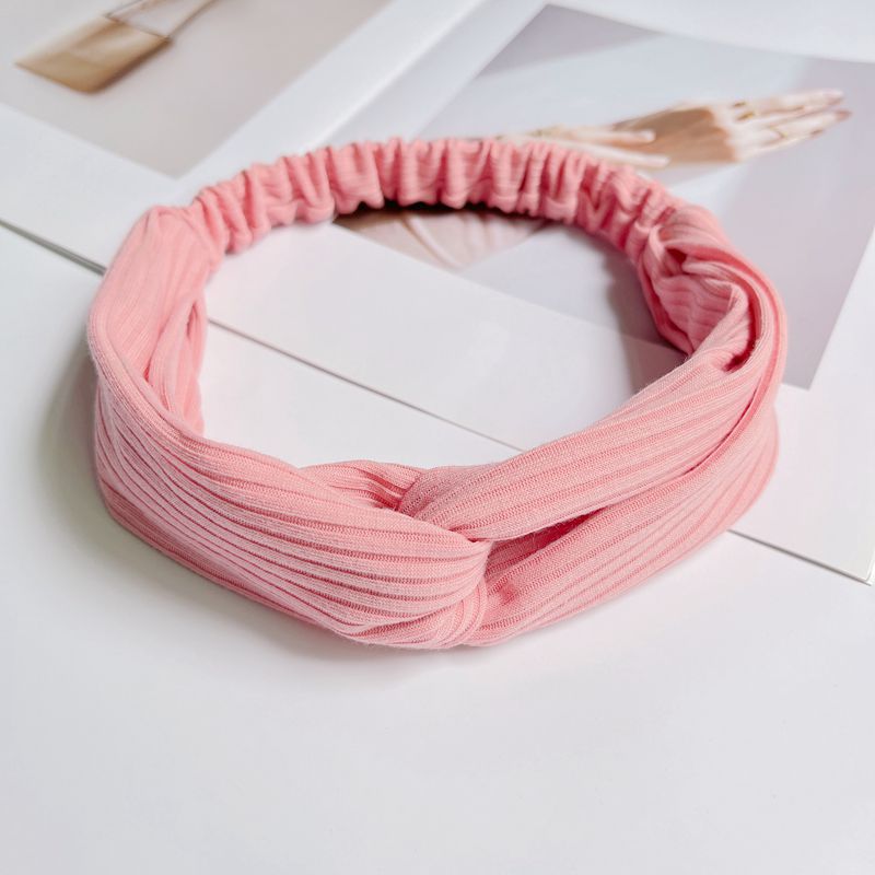 Knotted Twist Headband Set | Soft Stretchy Ribbed Hair Bands