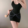 Summer Simple Multi-Layer Tassel Gold Waist Chain for Women – Fashion Body Chain