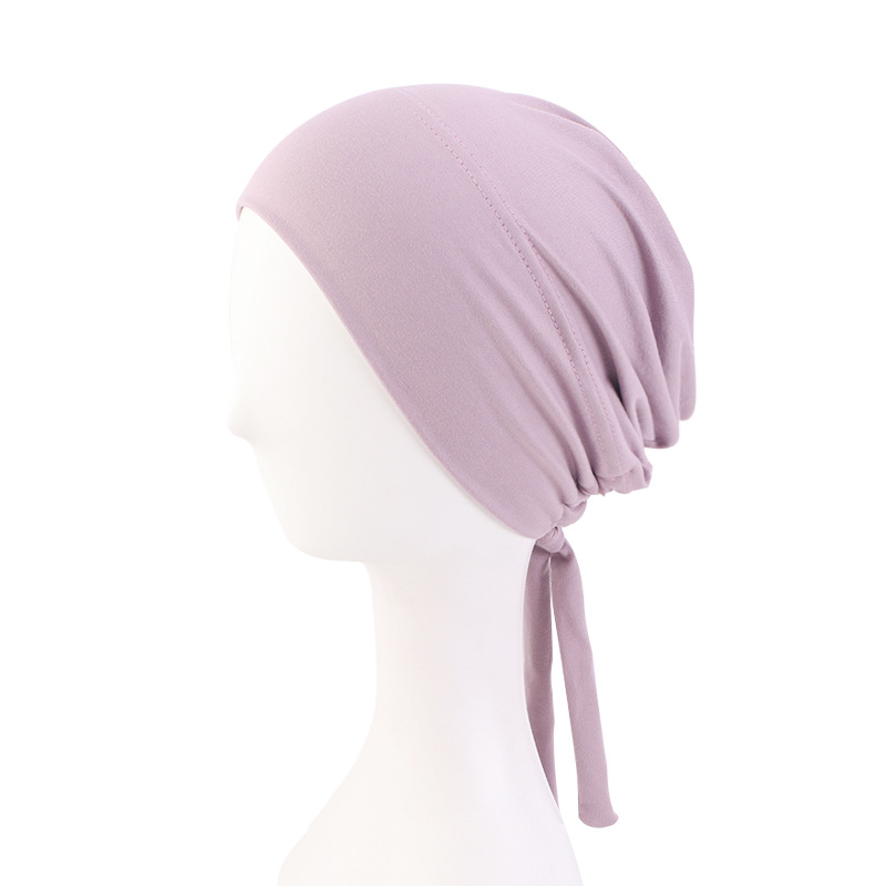 Super Soft Elastic Ethnic Scarf Cap