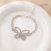 Rhinestone Hollow Butterfly Anklet for Women