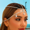Luxury Crystal Tassel Forehead Chain