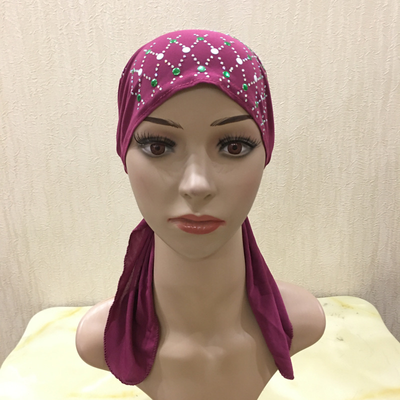 Rhinestone Tie Turban • Sparkle Comfort