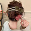 Large Cherry Hair Claw Clip for Women