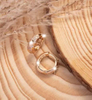 Vintage Cross Hoop Hollow-out Earrings