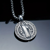 Vintage Portrait Pendant Necklace