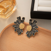 French Vintage Daisy Earrings