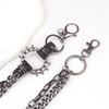 Double Layer Spike Ring Pant Chain - Techwear Punk Streetwear Accessory
