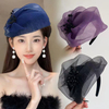 Fashion Mesh Hat Headband