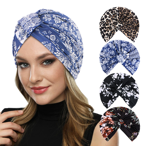 Bohemian Knot Turban Hat for Women