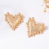 Minimalist Heart Stud Earrings