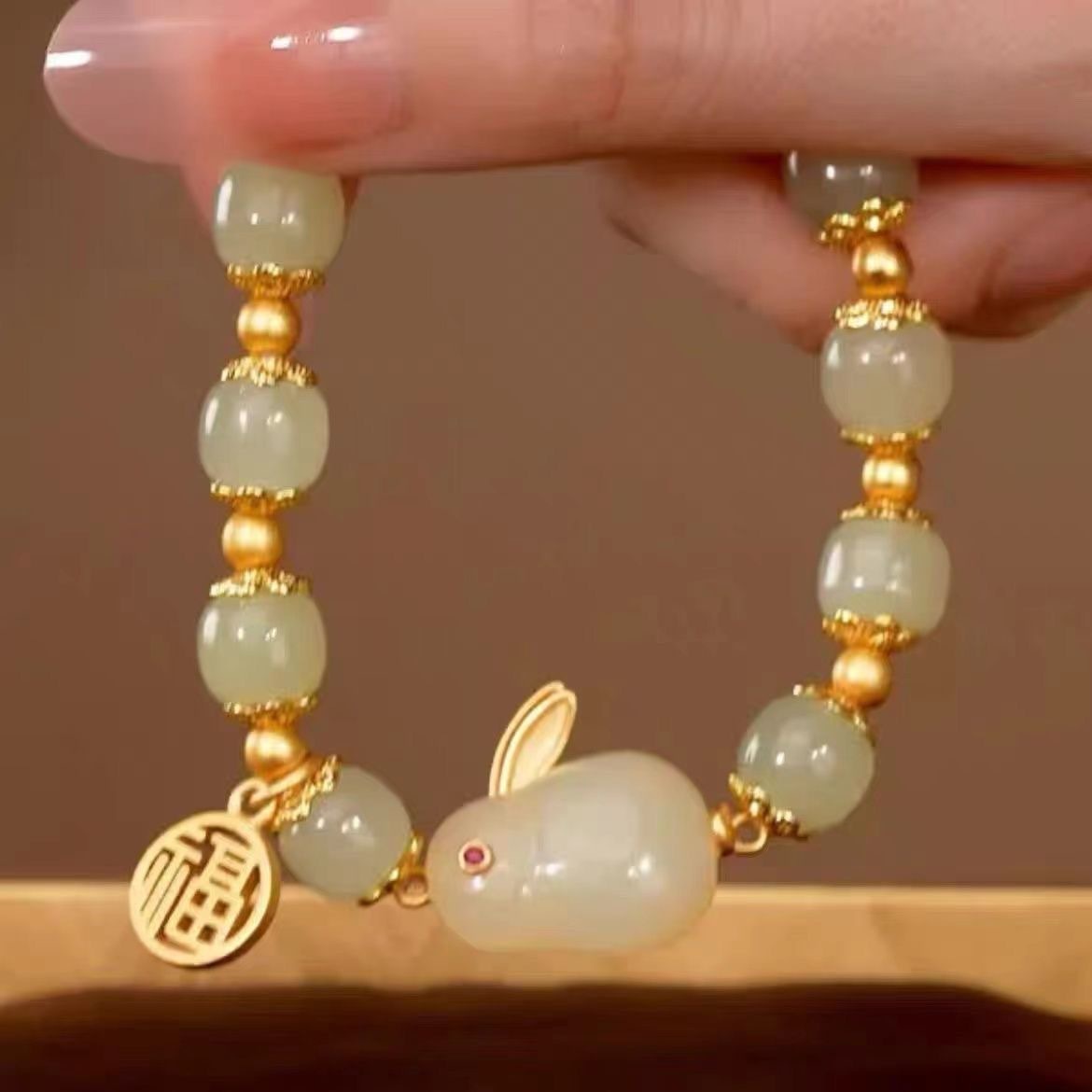 Traditional Chinese Lucky Rabbit Bracelet