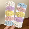 Sweet Pink Cherry Blossom Embroidered Hair Clips