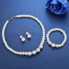 Women Pearl Jewelry 3 Piece Set