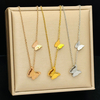 Dainty Layered Butterfly Necklace for Women Butterfly Pendant Choker Delicate Jewelry Gift for Her