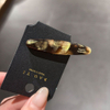 Korean Style Gold Foil Acetate Hair Clips