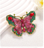 Vintage Colorful Butterfly Brooch