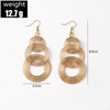 New Fashion Metal Multi-Layer Circle Earrings